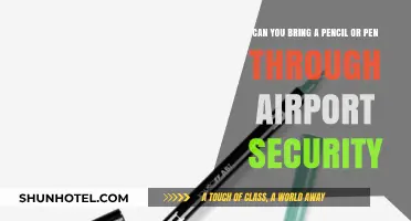 Traveling with Stationery: Pencils and Pens through Airport Security