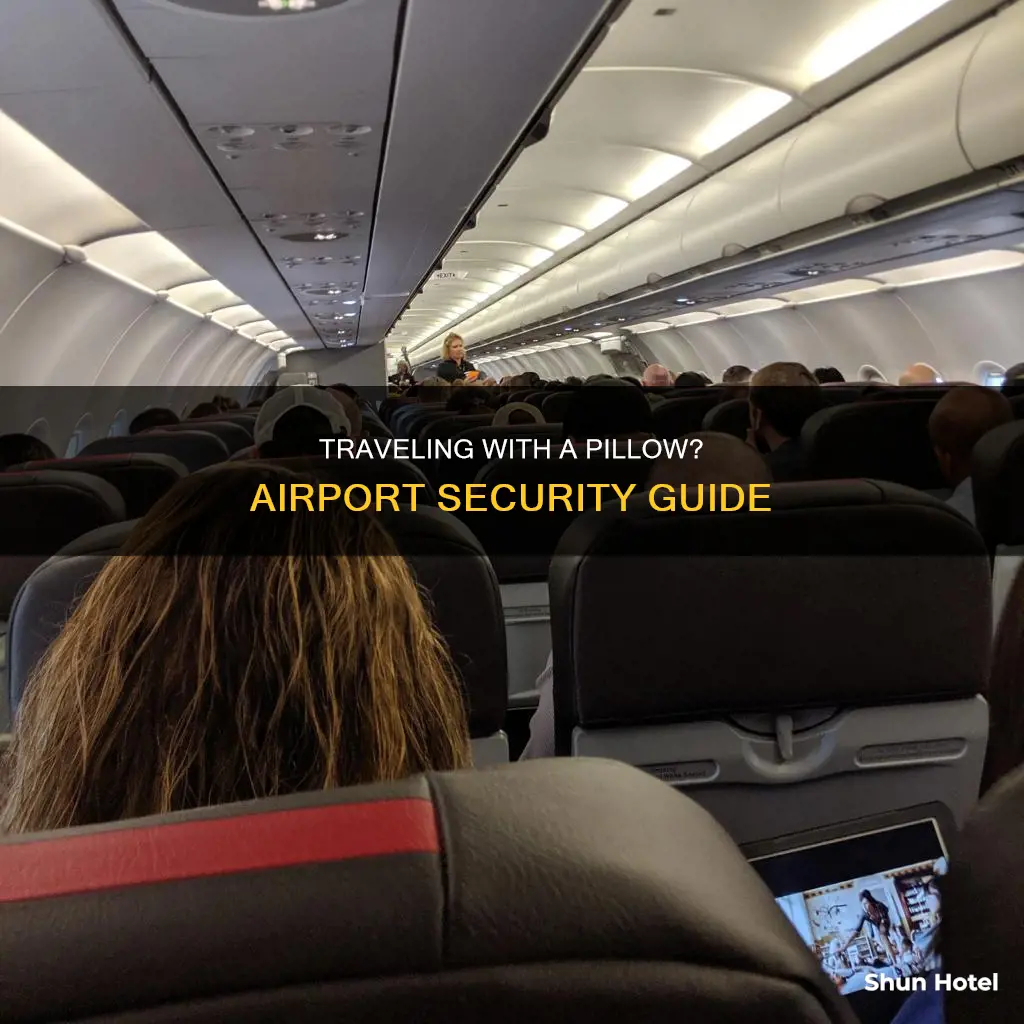 can you bring a pillow through airport security