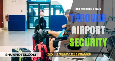 Traveling with Pizza: Airport Security Rules Explained