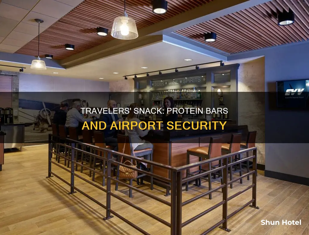 can you bring a protein bar through airport security