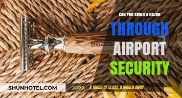 Airport Security: Can You Bring Your Razor?