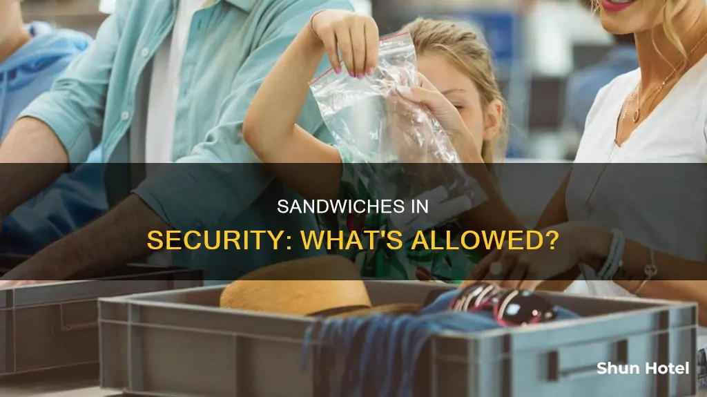 can you bring a sandwich in the airport