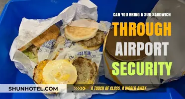 Sub Sandwiches: Airport Security Clearance?