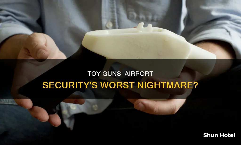 can you bring a toy gun to the airport
