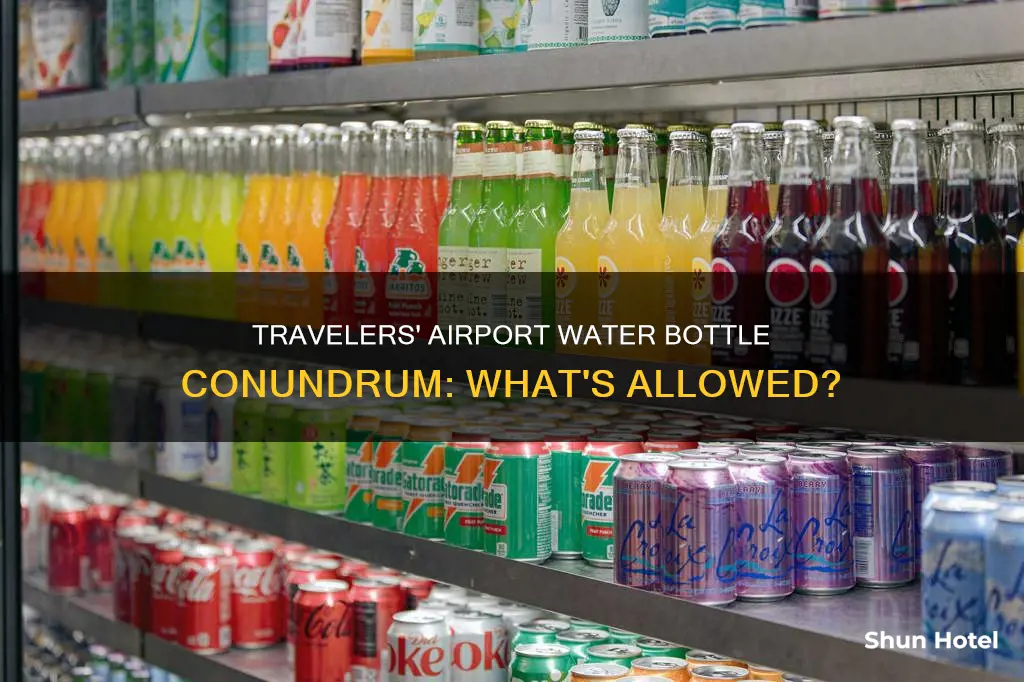 can you bring a water bottle into the airport