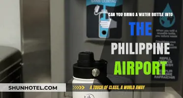 Travel Tip: Bringing Water Bottles into Philippine Airports