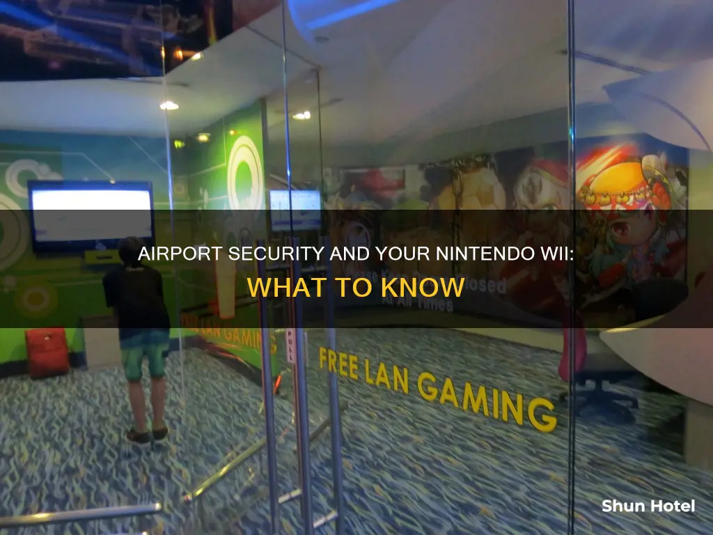 can you bring a wii through airport security