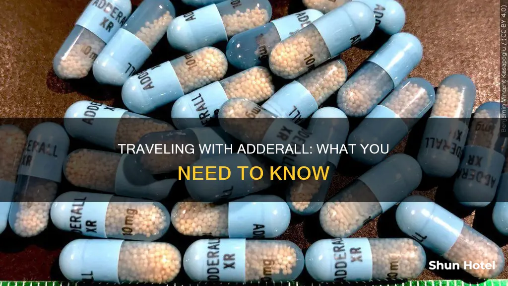 can you bring adderall through the airport