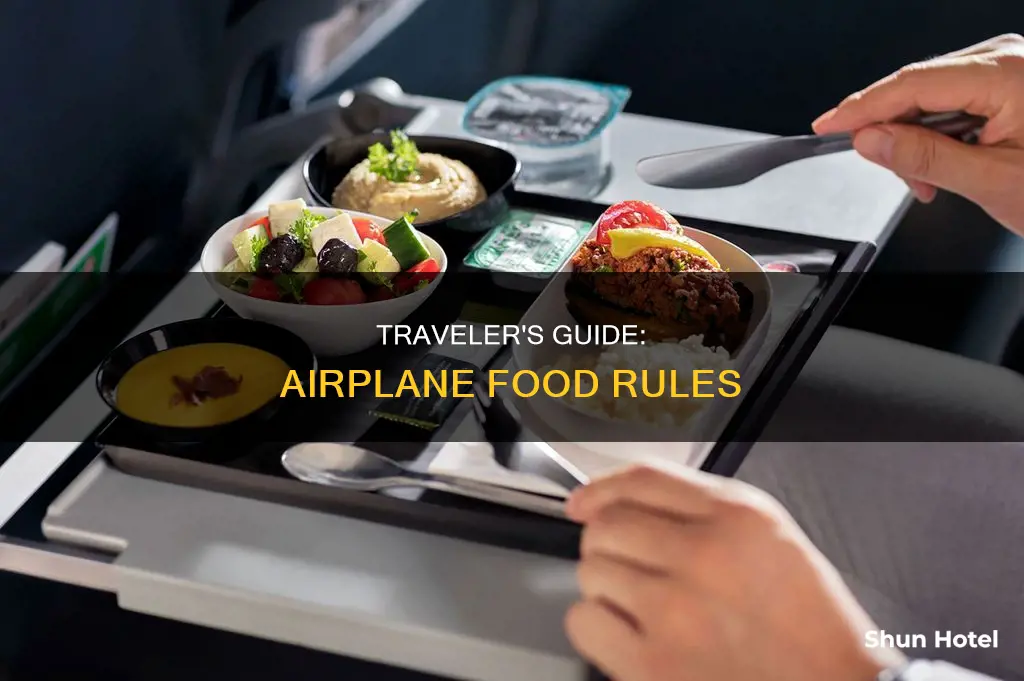 can you bring airport food on to ppane