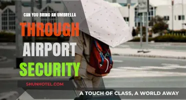 Umbrellas and Airport Security: What You Need to Know