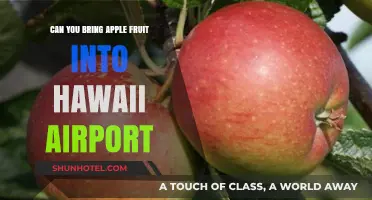 Hawaii Airport Rules: Can You Bring Apples?