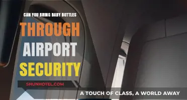 Traveling with Baby: Bottles and Airport Security