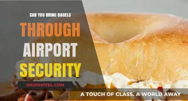 Bagel Conundrum: Airport Security Rules for Travelers