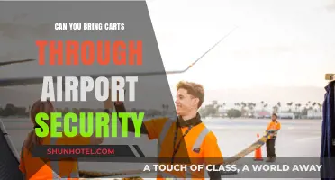 Airport Security: Can You Bring Carts?