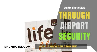 Traveling with Cereal? TSA Rules to Know