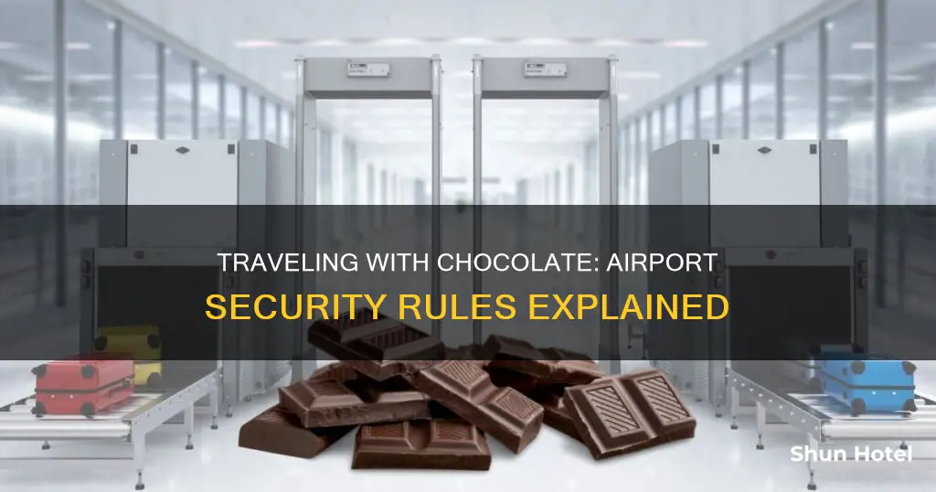 can you bring chocolate through airport security