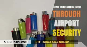 Airport Security: Can You Bring Cigarette Lighters?