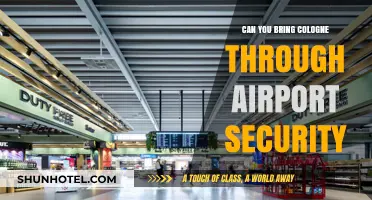 Traveling with Cologne: Airport Security Rules and Regulations