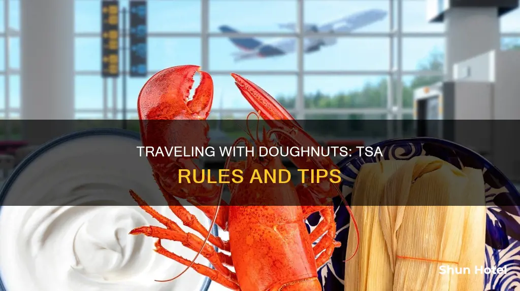 can you bring doughnuts through airport security