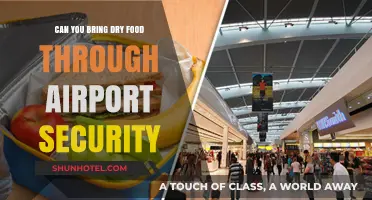 Travelers' Guide: Dry Food and Airport Security