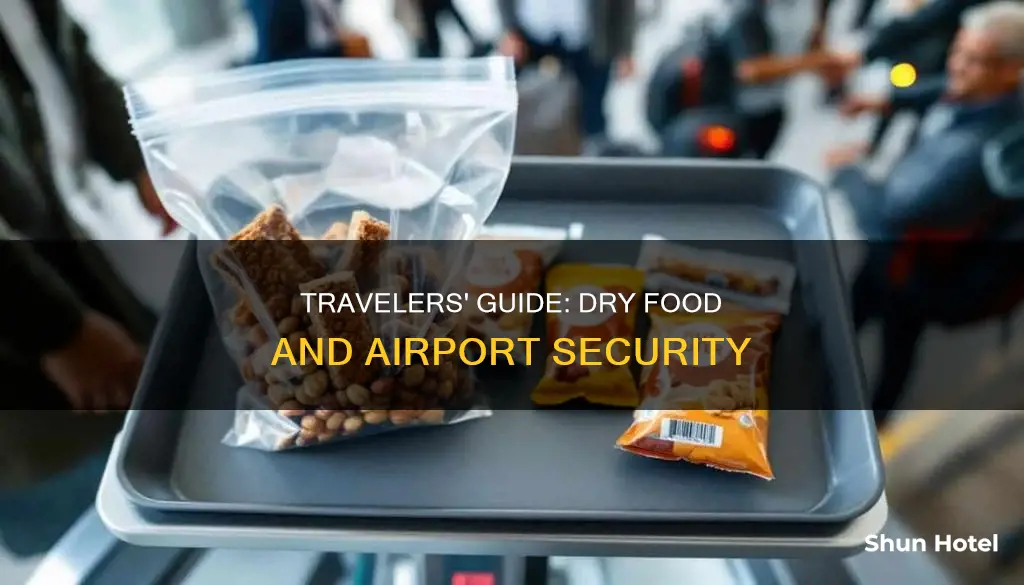 can you bring dry food through airport security