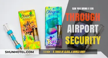 Airport Security and E-Cigs: What You Need to Know