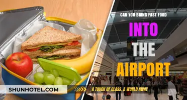 Traveling with Fast Food: Airport Rules and Regulations