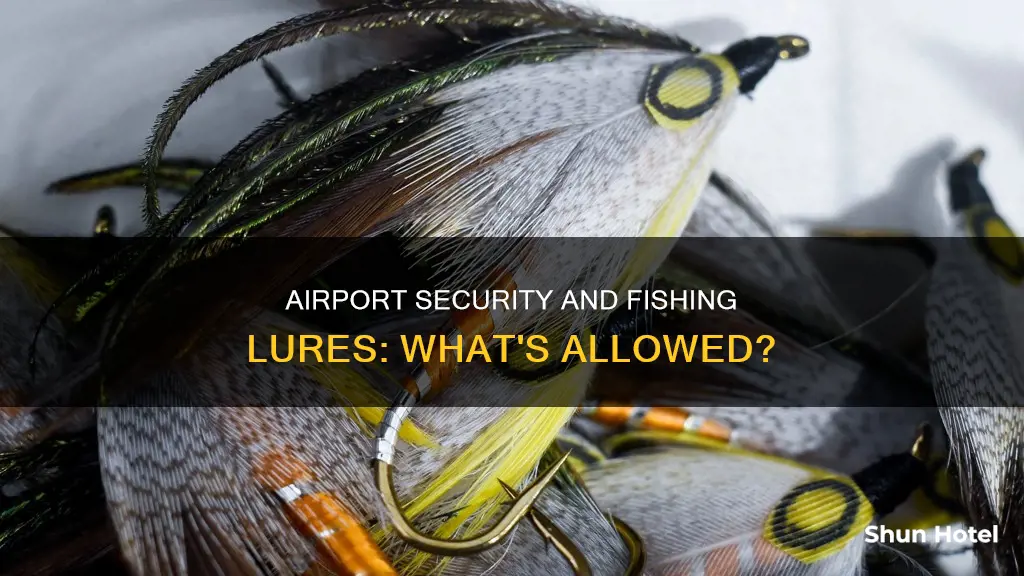 can you bring fishing lures through airport security