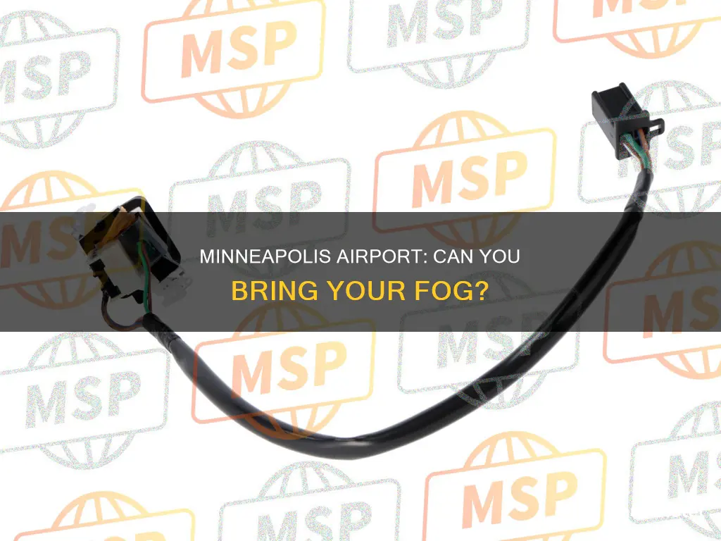 can you bring fogs in minneapolis airport