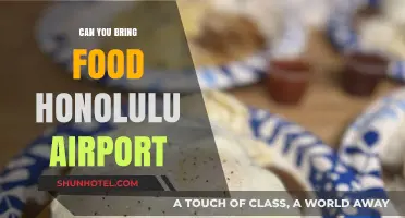 Honolulu Airport: What Foods Can You Bring?