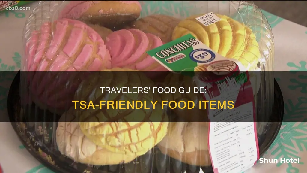 can you bring food into airport tsa