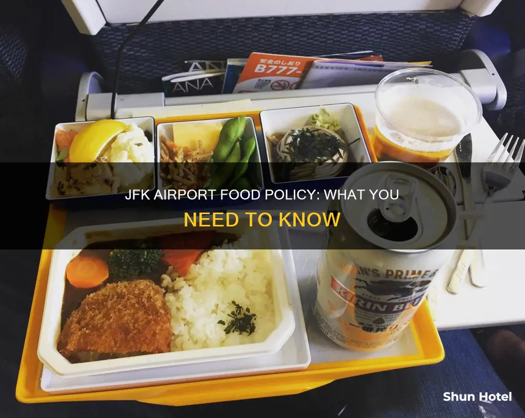can you bring food into jfk airport