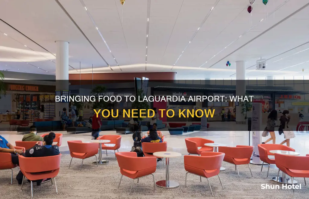 can you bring food into laguardia airport