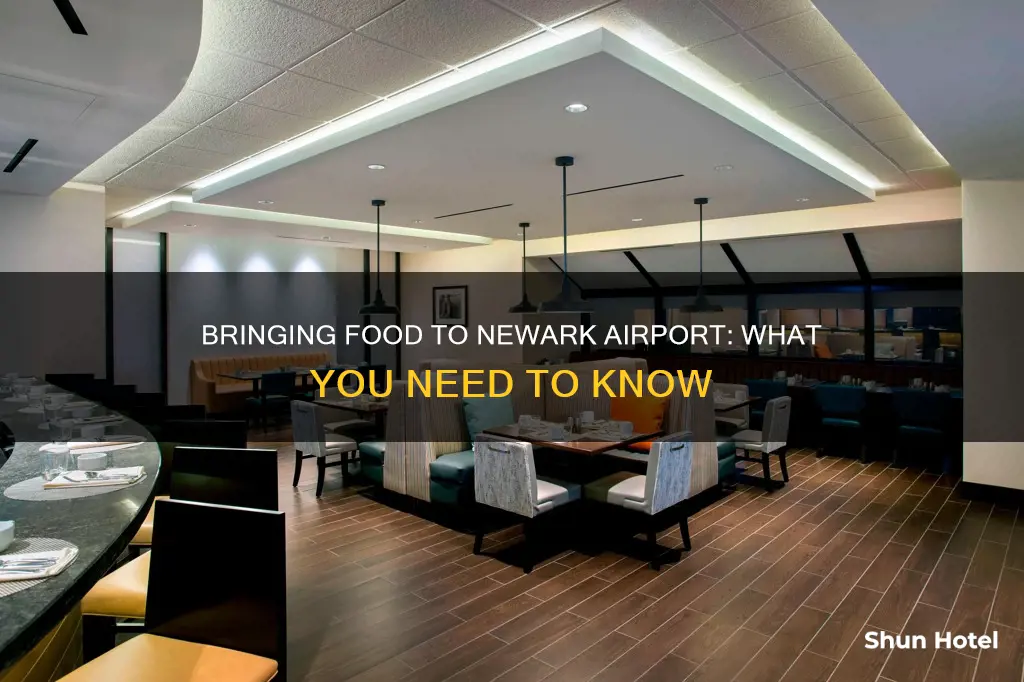 can you bring food into newark airport