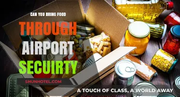 Travelers' Food Guide: Airport Security Rules and Regulations