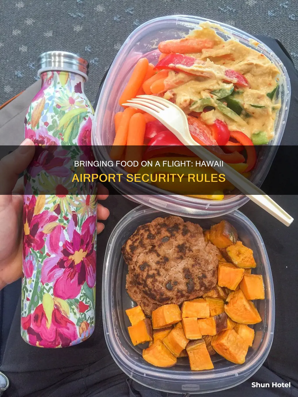 can you bring food through airport security hawaii