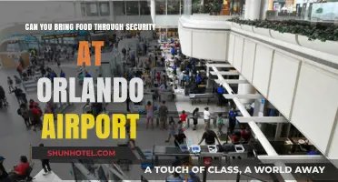 Orlando Airport Security: Food Rules Explained