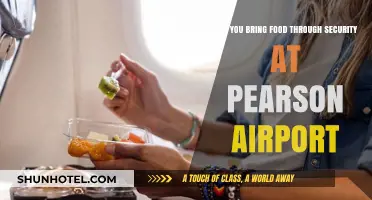 Travelers' Food Rules: Pearson Airport Security