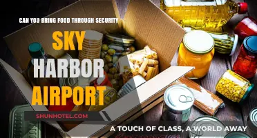 Travelers' Food Guide: Sky Harbor Airport Security