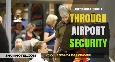 Traveling with Baby: Formula Through Airport Security