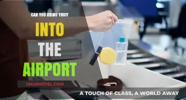 Traveling with Fruits: Airport Security Rules