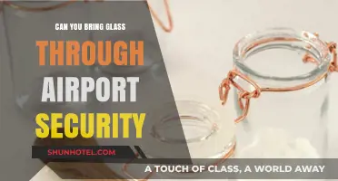 Glass at Airport Security: What You Should Know