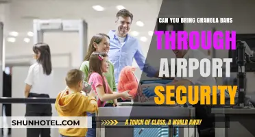 Traveling with Granola Bars: TSA Rules and Regulations