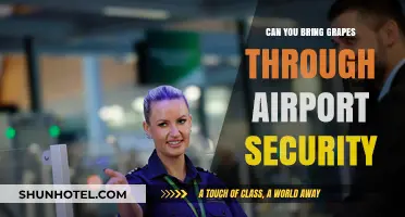 Airport Security and Grapes: What You Need to Know