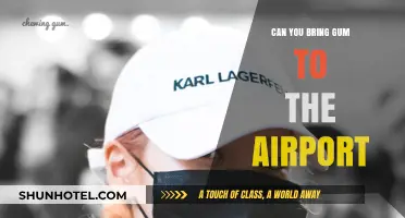 Airport Security: Gum Rules and Regulations