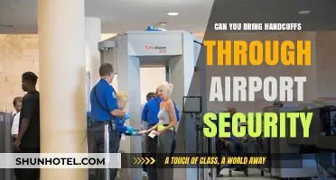 Handcuffs and Airport Security: What You Need to Know