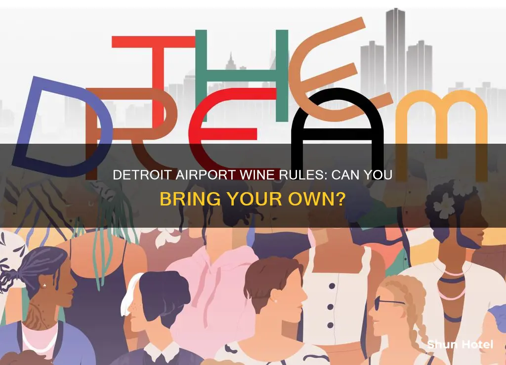 can you bring in wine to detroit airport