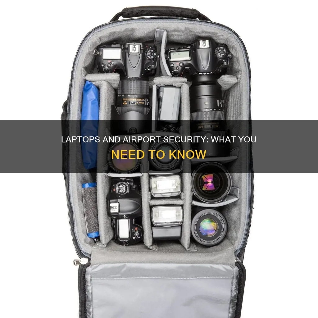 can you bring laptop into airport
