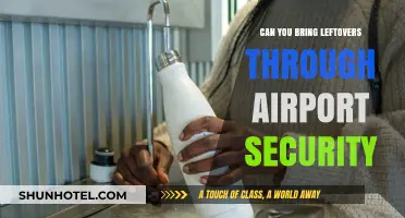 Leftovers and Airport Security: What You Can Bring
