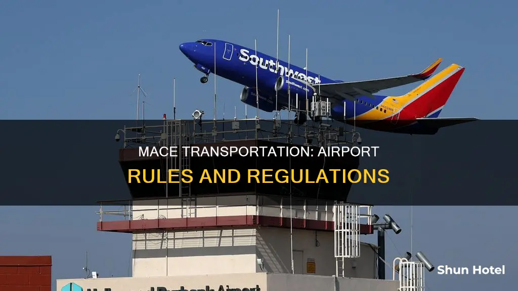 can you bring mace to the airport